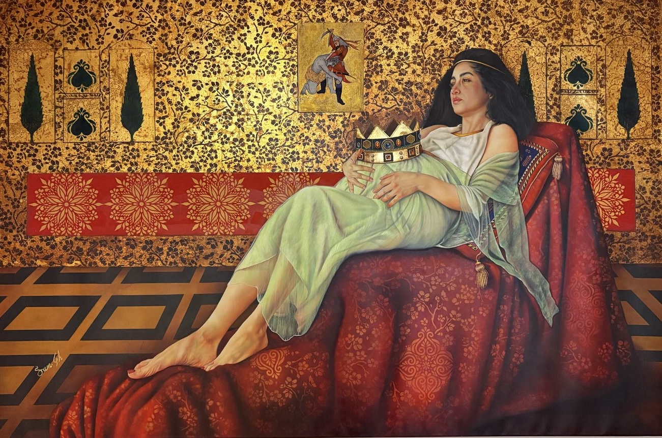 Painting by Sam Ghobadzadeh