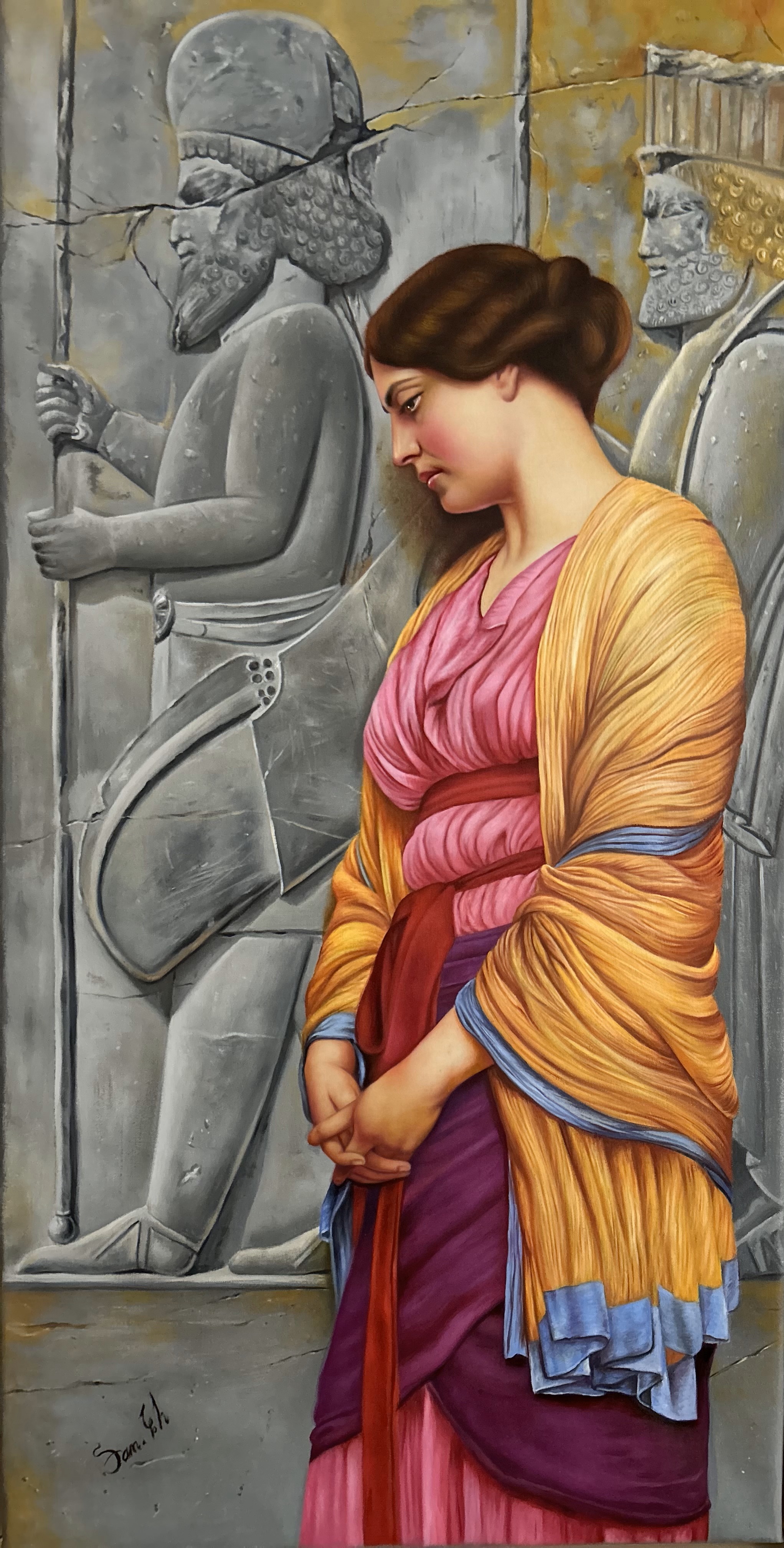 Painting by Sam Ghobadzadeh