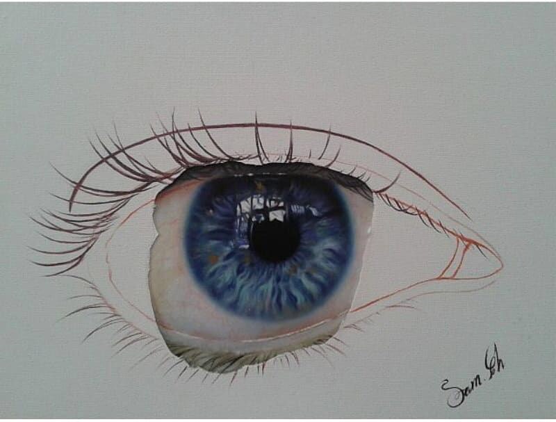 Painting by Sam Ghobadzadeh